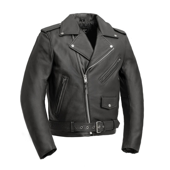 FMC Superstar Men's Motorcycle Leather Jacket - Picture 4 of 7